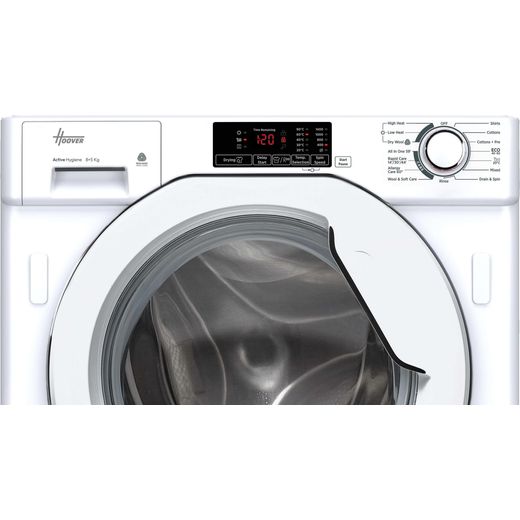 Hoover Integrated 8Kg / 5Kg Washer Dryer - White - Control panel