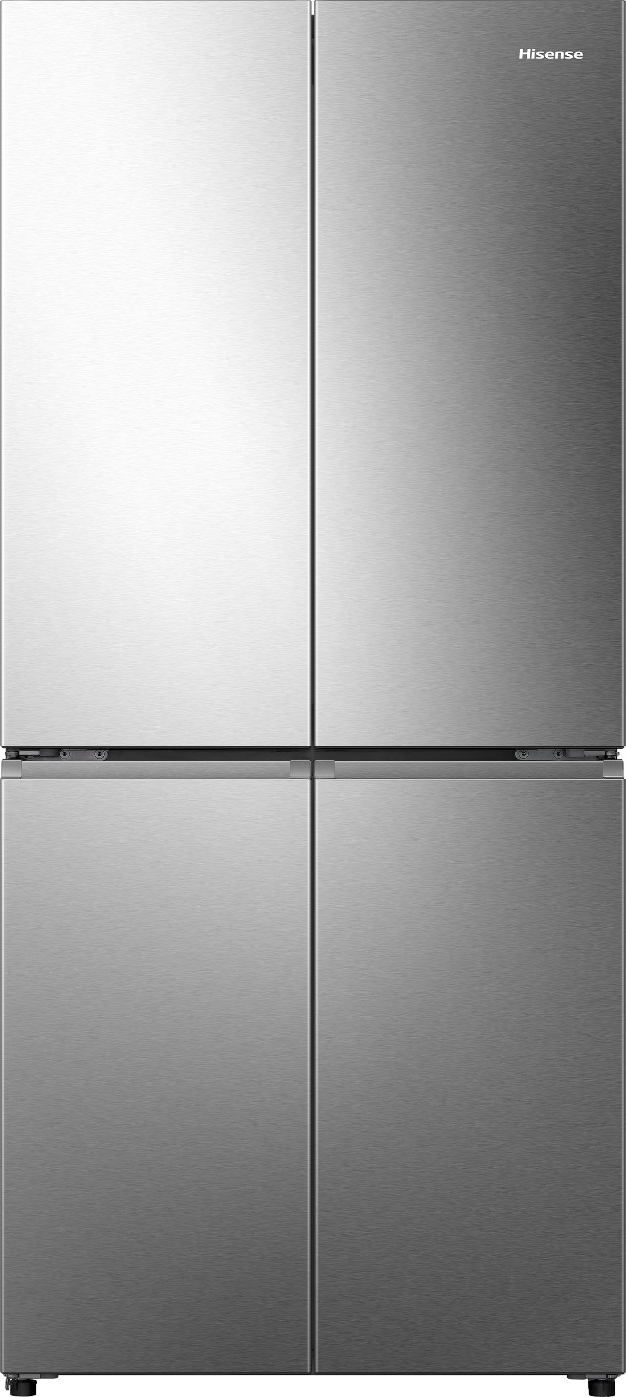 Hisense PureFlat RQ5P470SAID Wifi Connected Total No Frost American Fridge Freezer - Stainless Steel - D Rated, Stainless Steel