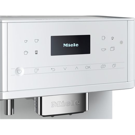 Miele 11590210 Coffee Machines Lotus White - Control panel shot