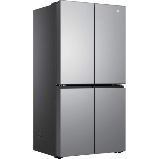 Haier American Fridge Freezer - Inox - right perspective shot