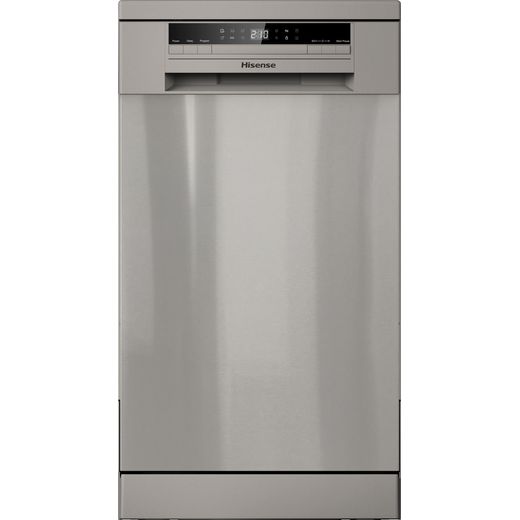 Hisense HS520E40XUK Slimline Dishwasher - Stainless Steel - E Rated
