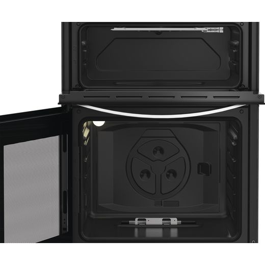 Indesit ITG6GW Gas Cooker White - inside cavity shot