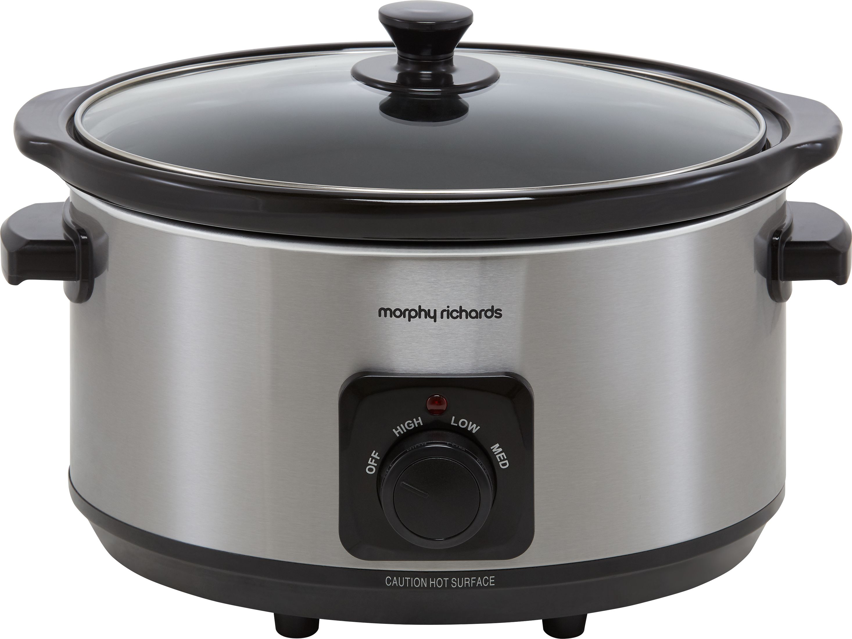 Morphy Richards Ceramic Slow Cooker Stainless Steel