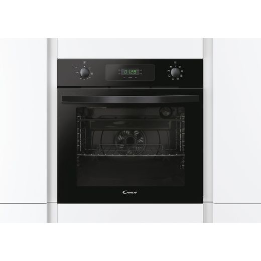 Candy Idea Electric Single Oven - Black - Oven in kitchen