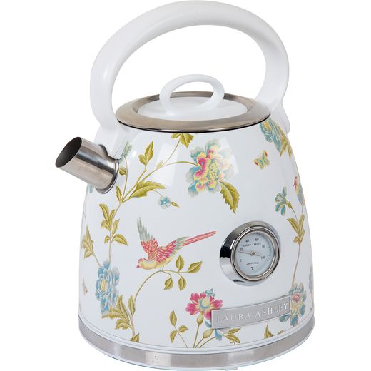 Tower Laura Ashley VQSBEK858WS Kettle - White / Silver