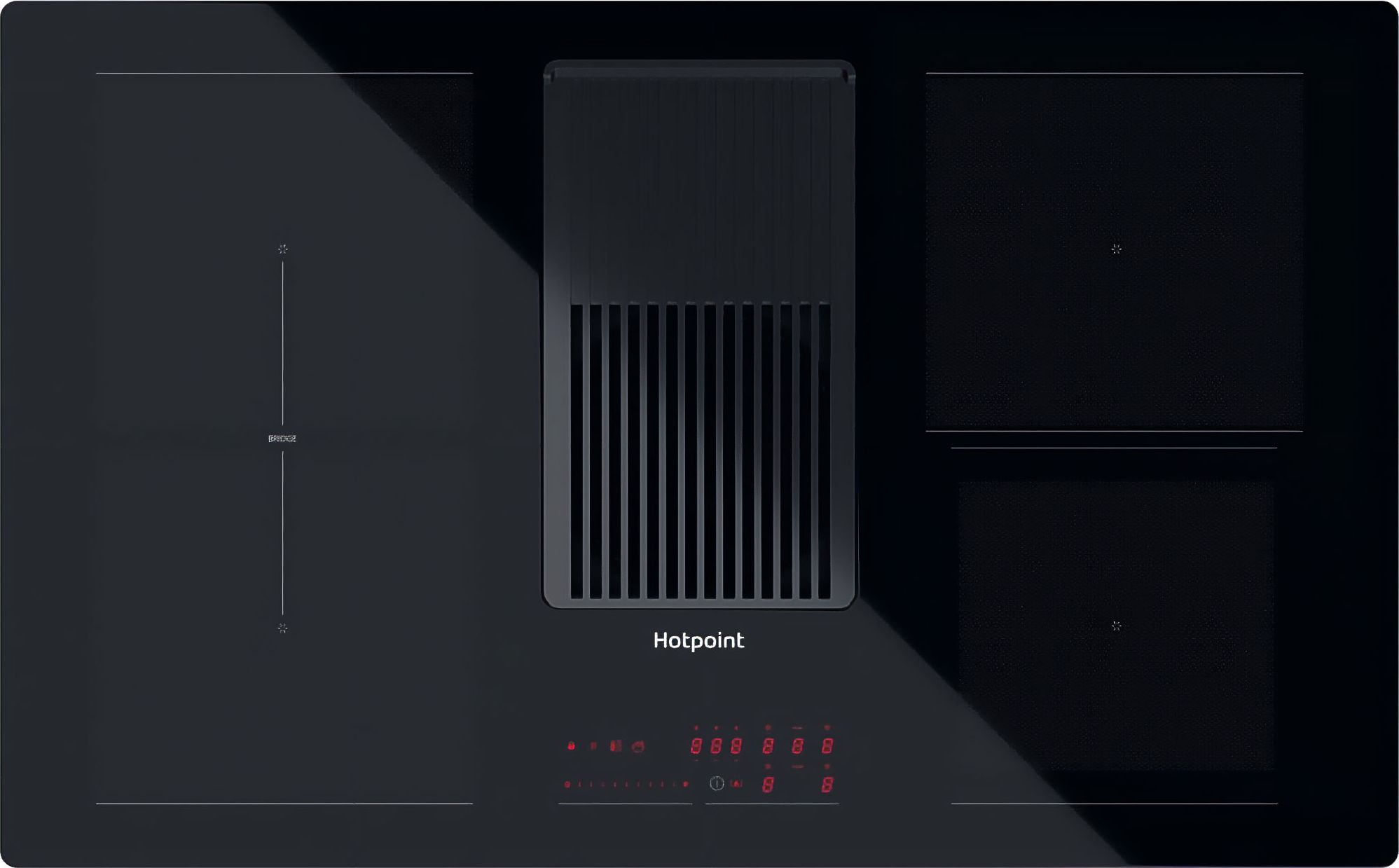 Hotpoint - Induction Hob - 83cm - Black - Built-in