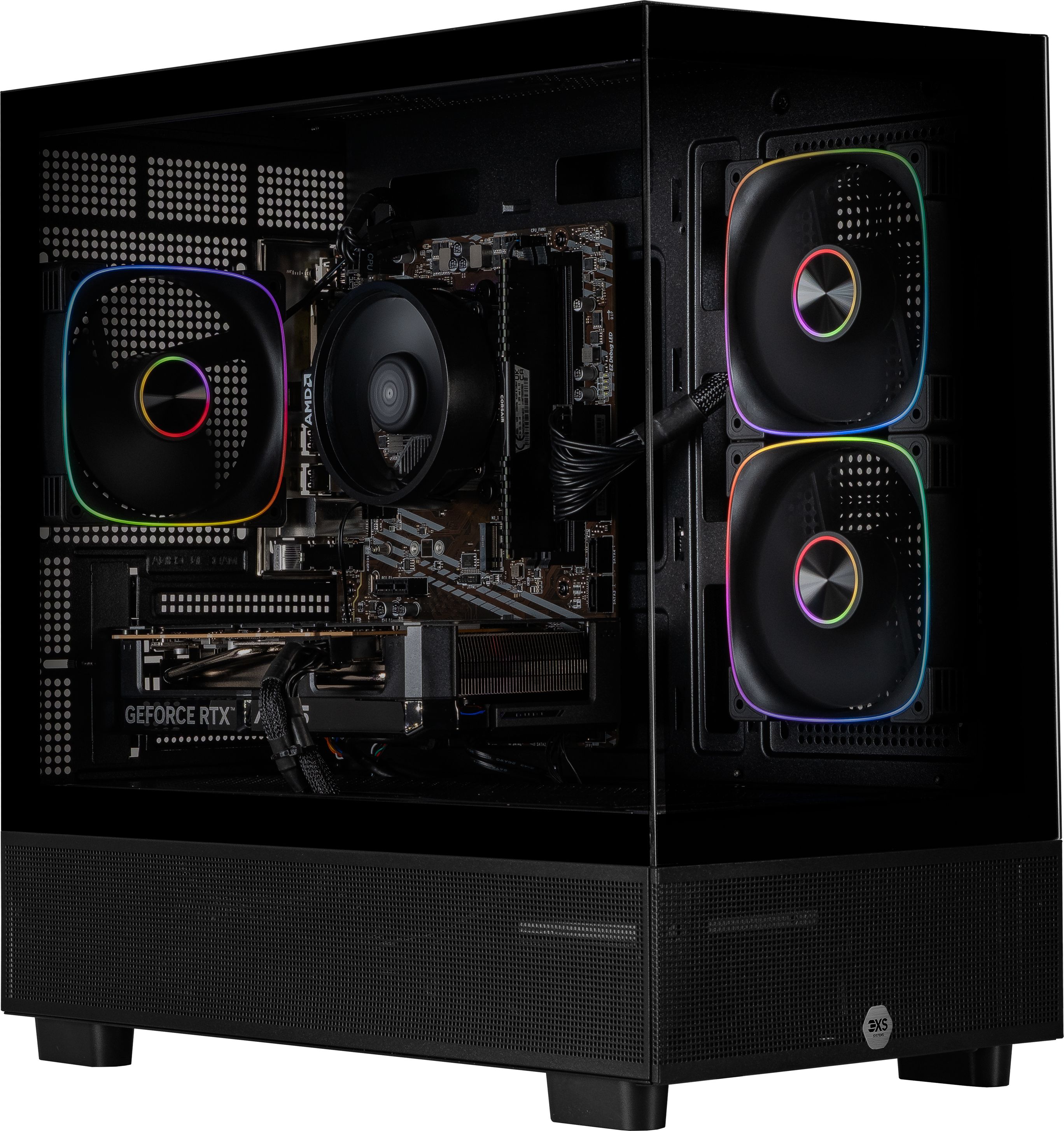3XS 3XS-169056 Gaming Desktop - AMD Ryzen 5 - 16GB RAM - 500GB SSD - NVIDIA GeForce RTX 5060 - Black