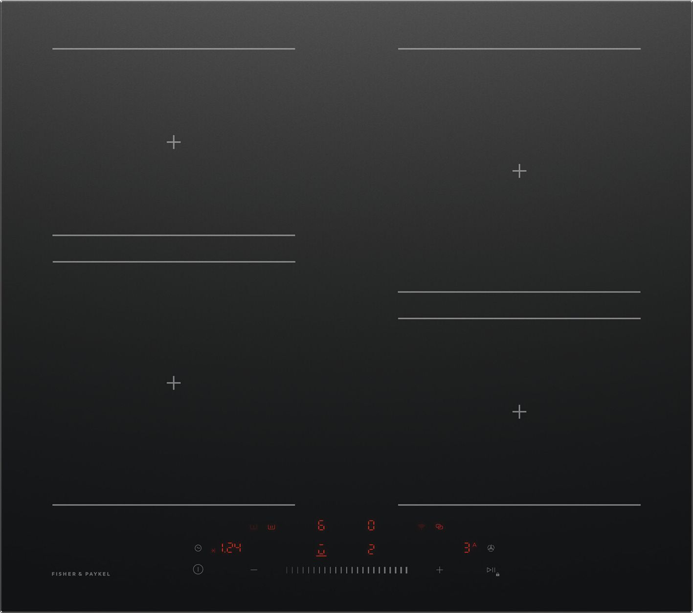 Fisher & Paykel CI604CTB2 60cm Induction Hob - Black