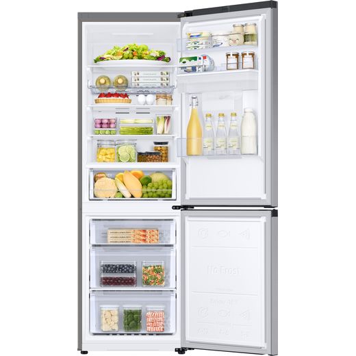 Samsung 60/40 Total No Frost Fridge Freezer - Silver - Doors open