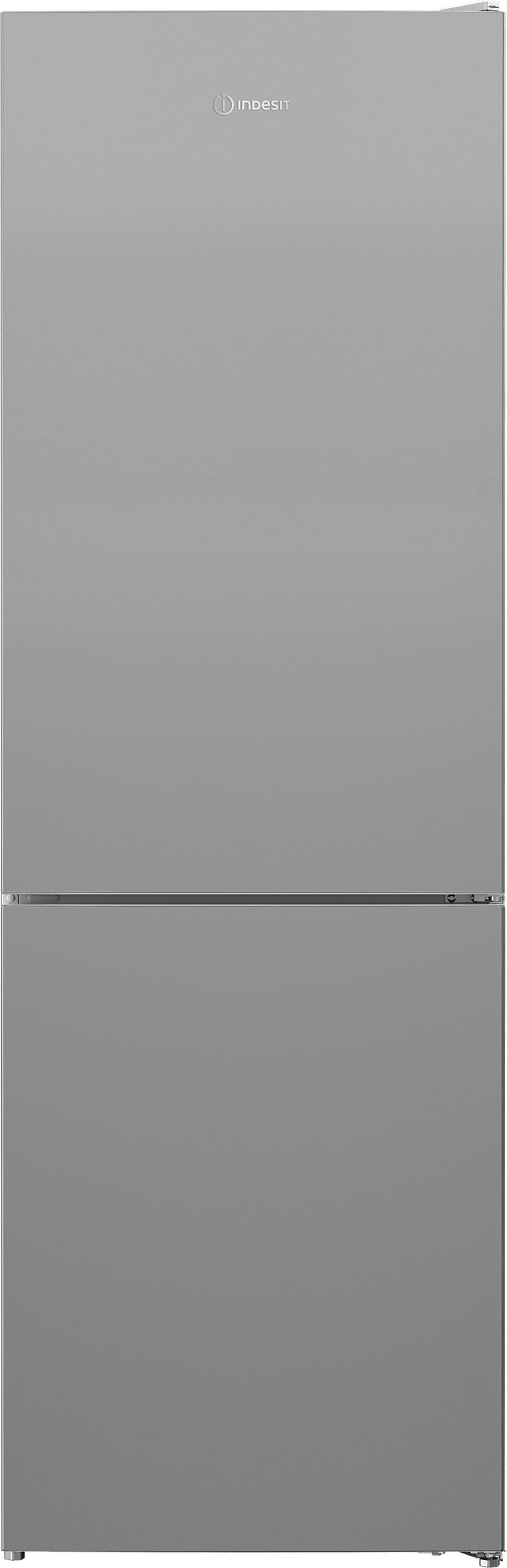 Image of Indesit INKS 1361 S4UK 185cm 60/40 Fridge Freezer - Silver - E Rated, Silver