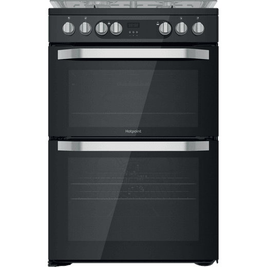 Hotpoint HDM67G9C2CB/UK Dual Fuel Cooker - Black - A/A Rated