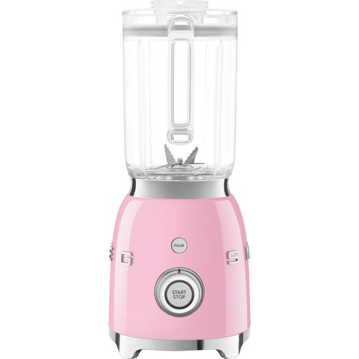 Smeg 50's Retro BLF03PKUK Blender - Pink - Side shot