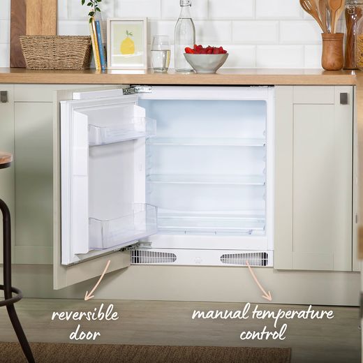 Russell Hobbs RH82BULF1E1W Fridge White - Annotation - feature shot 