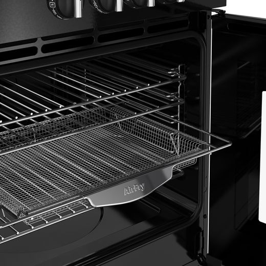 Belling Farmhouse 100E 100cm Electric Range Cooker with Ceramic Hob - Black - Close up wire rack shot