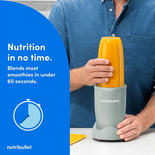 NutriBullet 900 Series 02675 - Green - Annotation - Blend most smoothies in under 60 seconds