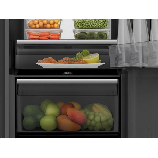 Hisense RL5K370GSFC Fridge - Stainless Steel - Close up drawer shot