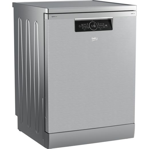 Beko PowerIntense™ Standard Dishwasher - Stainless Steel - Right perspective