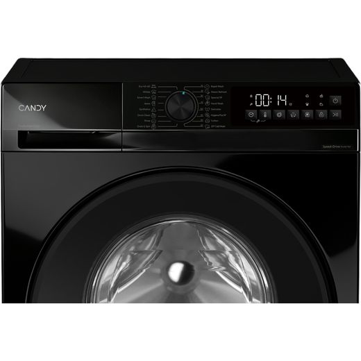Candy Quick Pro GD 410B9B-80 10kg Washing Machine with 1400 rpm - Black - control panel shot 