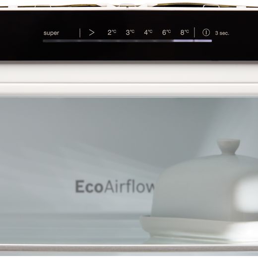 Bosch Serie 4 Integrated 60/40 Frost Free Fridge Freezer with Slided-mounted Kit - White