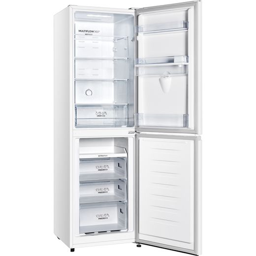 Fridgemaster 50/50 Frost Free Fridge Freezer - White - Right perspective shot