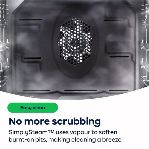 Beko AeroPerfect™ RecycledNet® Electric Single Oven - Stainless Steel - AO Annotation - SimplySteam™