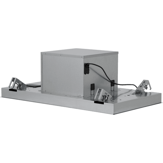 NEFF N50 90 cm Ceiling Cooker Hood - Stainless Steel - Down right perspective