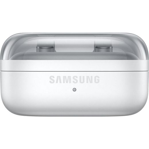 Samsung Galaxy Buds4 Pro Headphones - White - Front case shot