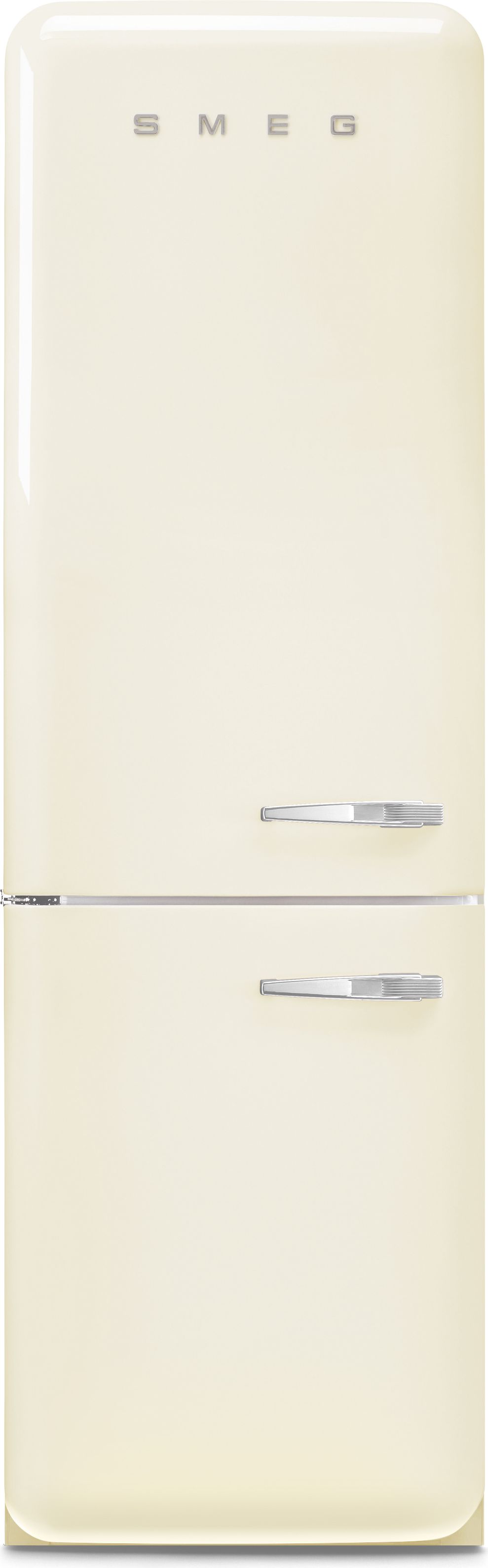 Smeg FAB32LCR6UK Fridge Freezer - Cream - 197cm Height - 331L Capacity