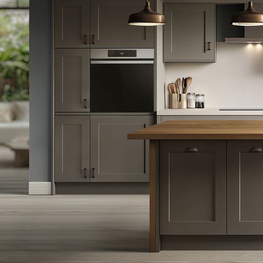 Hisense Hi2 BI626PXUPUK Built In Electric Single Oven with Pyrolytic Cleaning - Stainless Steel - Oven in kitchen