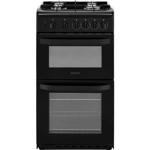 Hotpoint Cloe HD5G00KCB Gas Cooker - Black