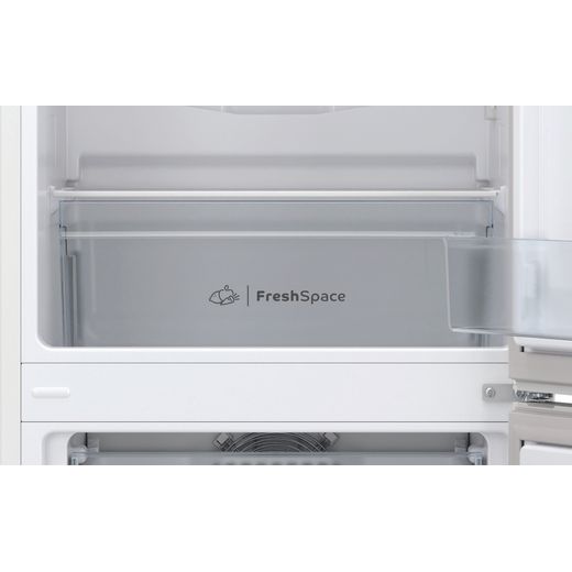Indesit Fridge Freezer - White - Close up shot