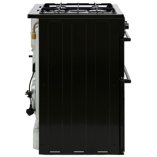 Beko FTG6201K 60cm wide Single Oven Gas Cooker - Black - Side shot