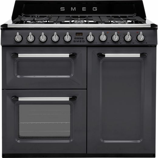 Smeg Victoria dual fuel range cooker TR103GR_GY