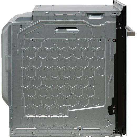 Bosch Series 4 HQA534BW3B Built In Electric Single Oven - White - Side shot