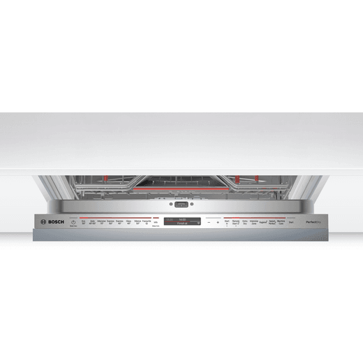 Bosch Series 8 Fully Integrated Standard Dishwasher - Silver - Control panel