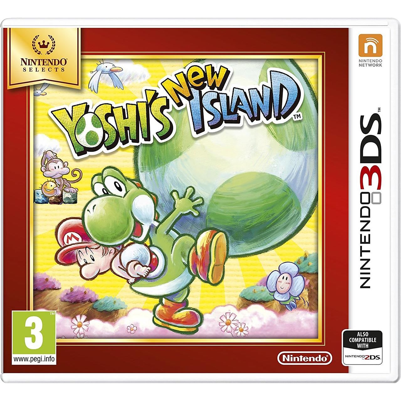 Yoshi's New Island Selects for Nintendo 3DS Review