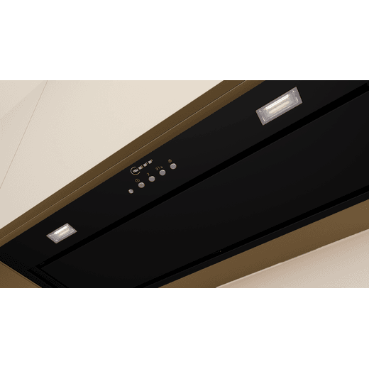 NEFF N70 70 cm Cooker Hood - Black - Cooker hood in kitchen