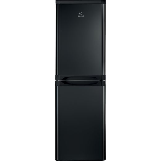 Indesit IBD5517BUK1 50/50 Fridge Freezer - Black - F Rated