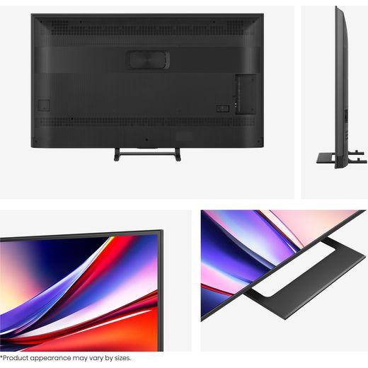Hisense A7Q 75" 4K Ultra HD QLED Smart Freely TV - Close up details shot