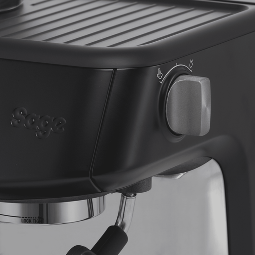 Sage The Barista Pro™ Espresso Coffee Machine with Integrated Burr Grinder - Black Truffle