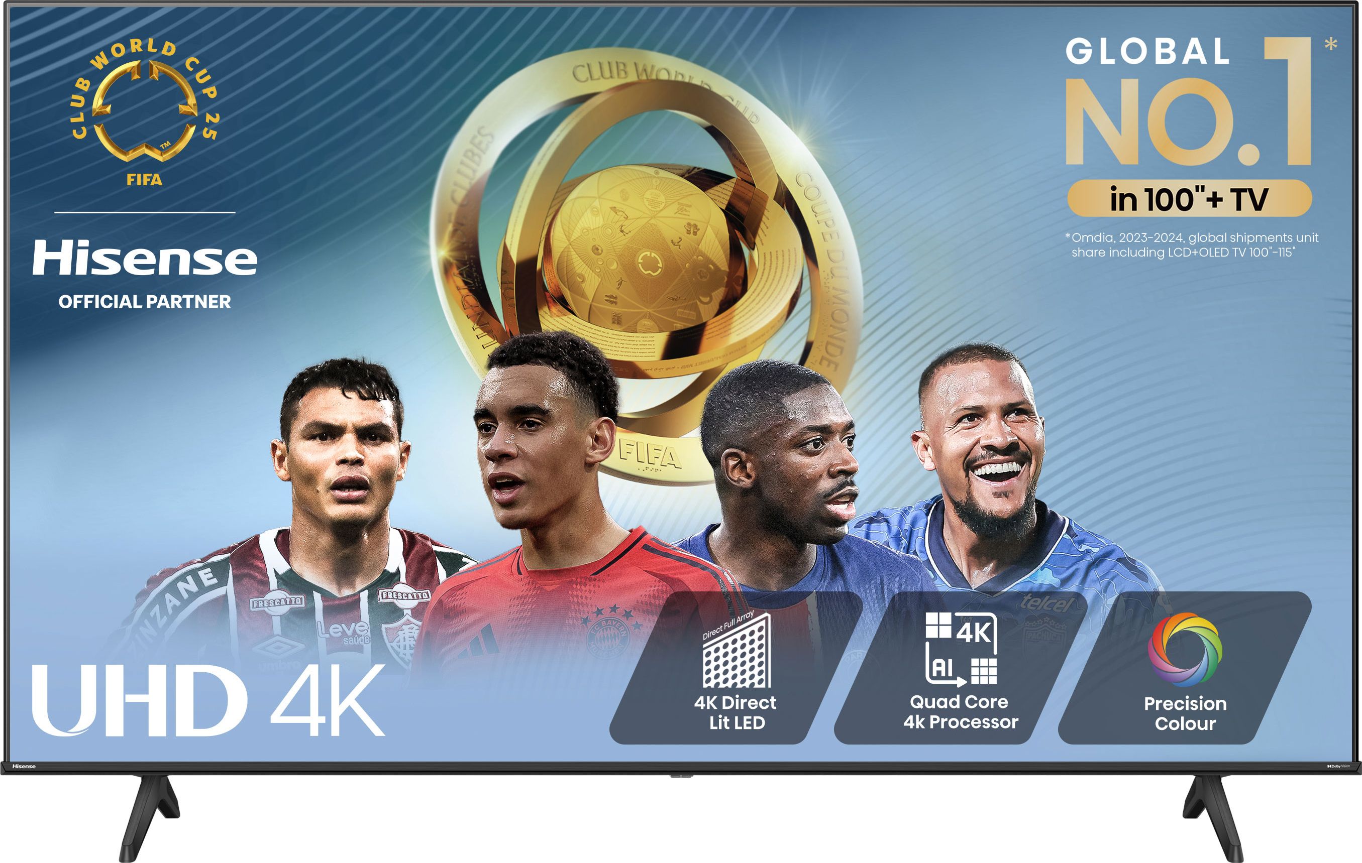 Hisense A6N 58" 4K Ultra HD Smart Freely TV [2024] - 58A6NTUK, Black