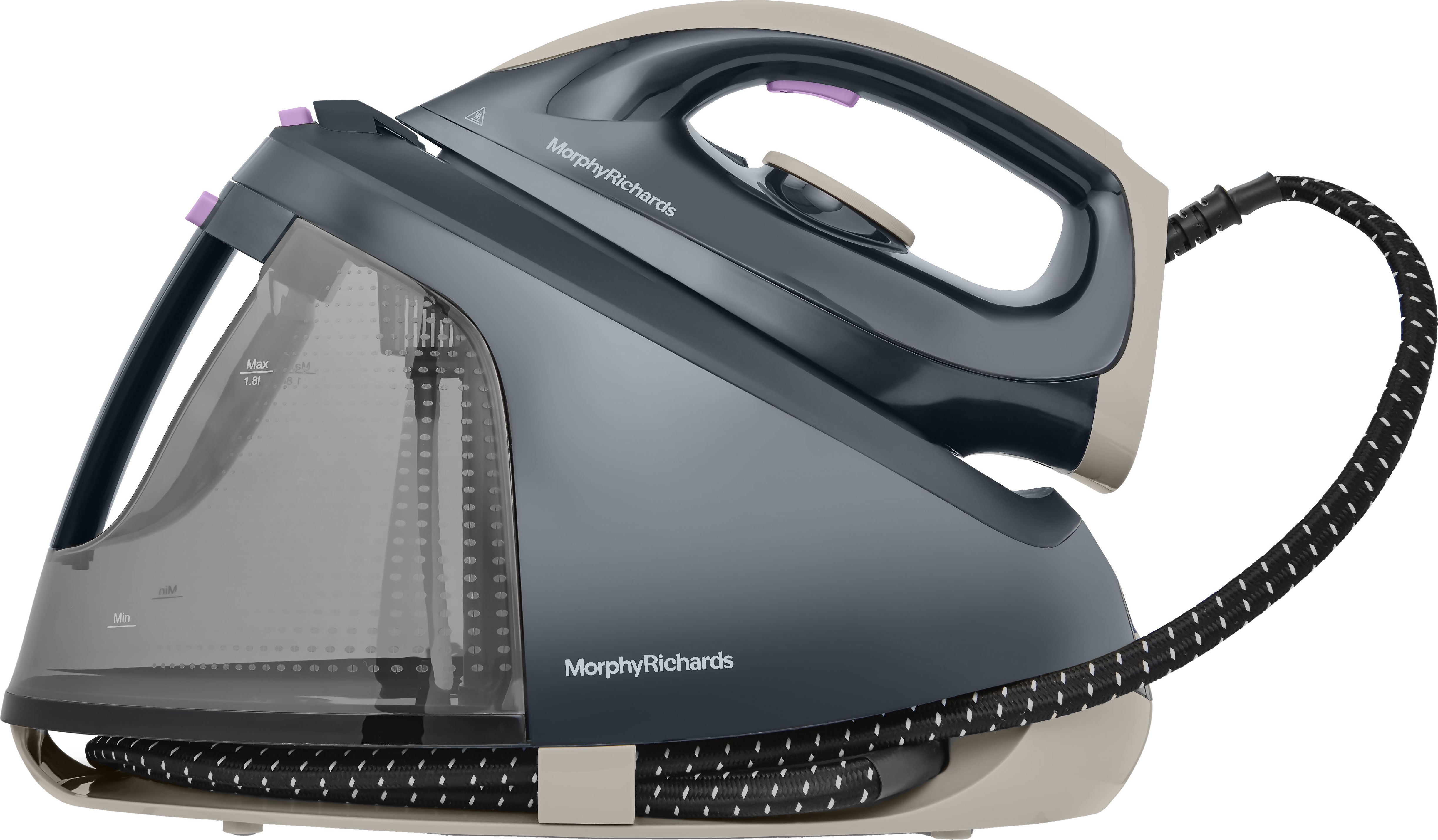 Morphy Richards Easysteam Steam Generator Iron - Black, Black - Image 12