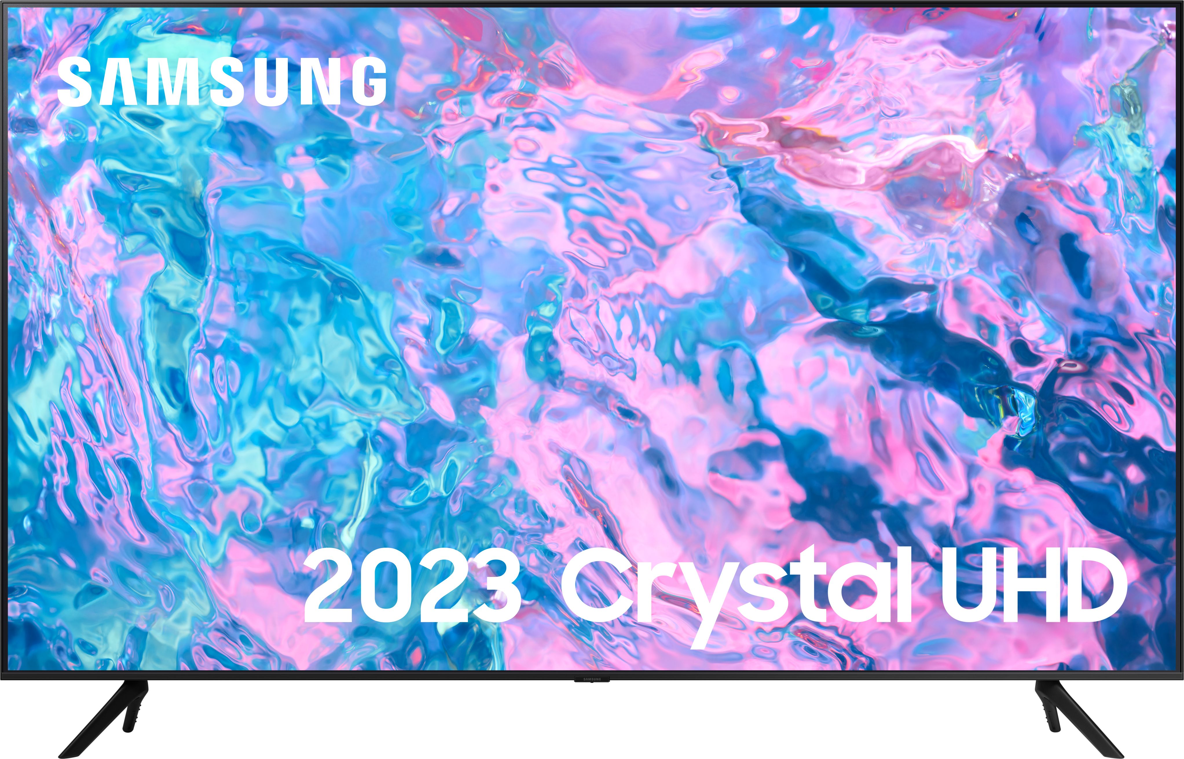 Samsung 2023 Ambilight TV by using the Philips Hue Sync TV app