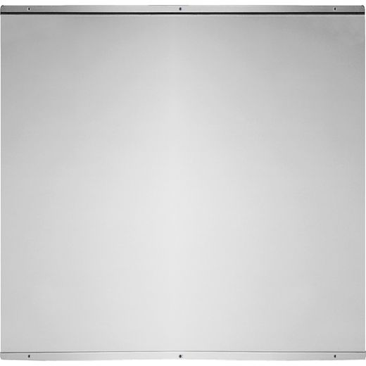 Baumatic BSB6.1SS 60 cm Metal Splashback - Stainless Steel