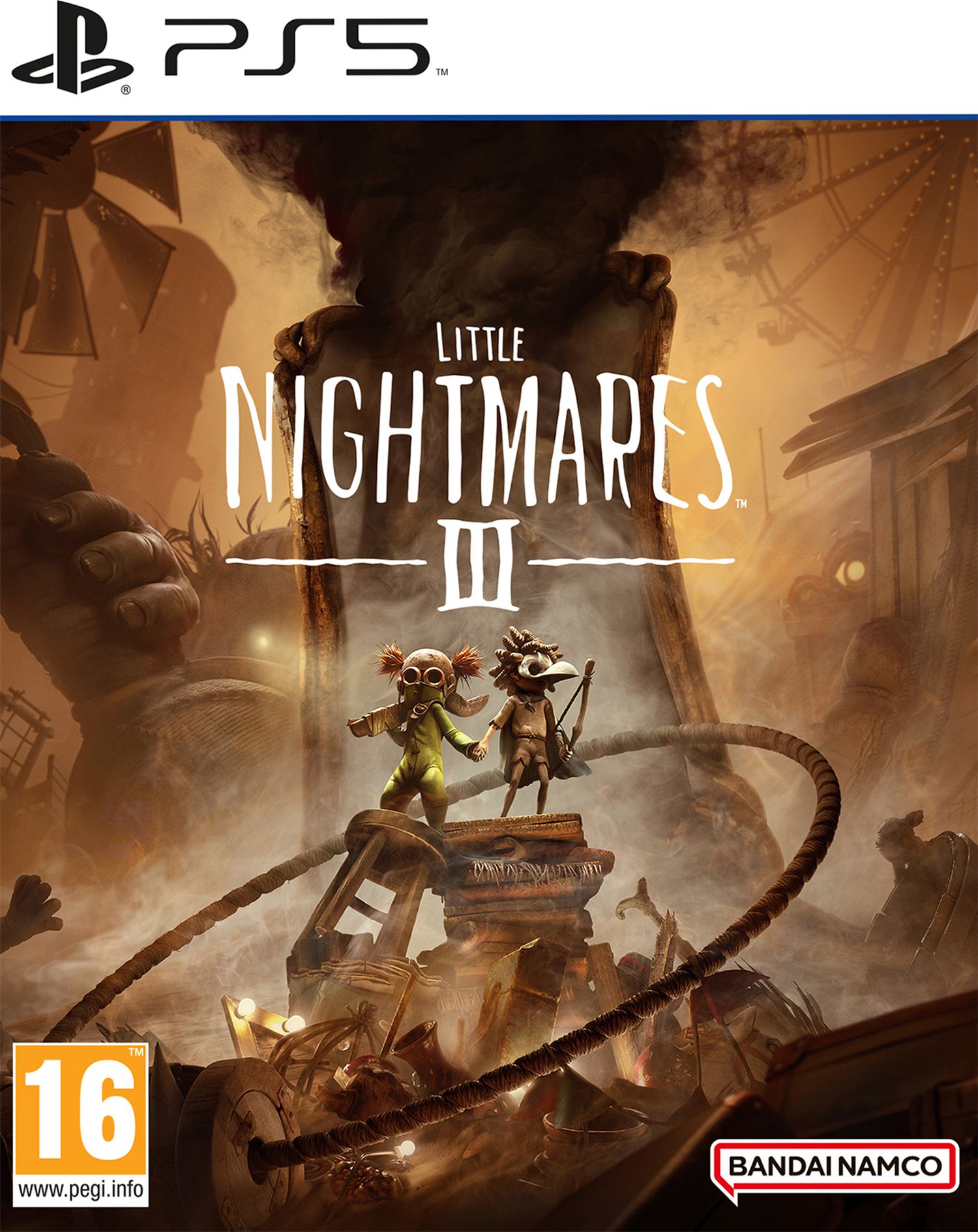 BANDAI NAMCO Entertainment Little Nightmares III - PS5 Game - Horror, Puzzle Adventure - Standard Edition - White
