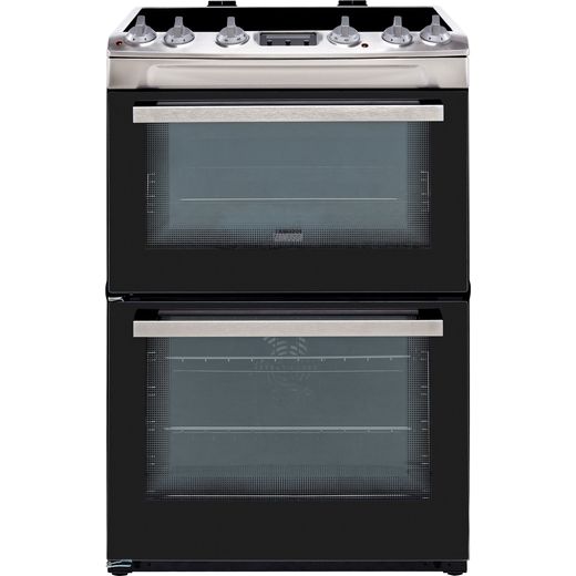 Zanussi ZCV66250XA Electric Cooker - Stainless Steel - Needs 1.11KW Electrical Connection