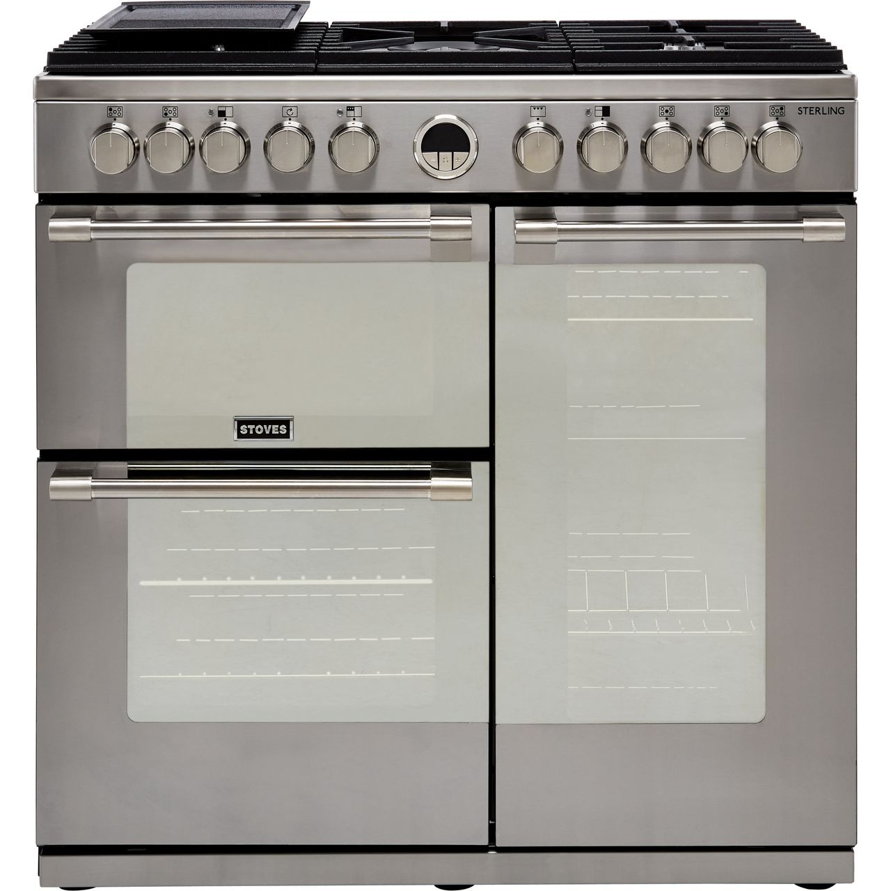1000mm range cooker dual fuel