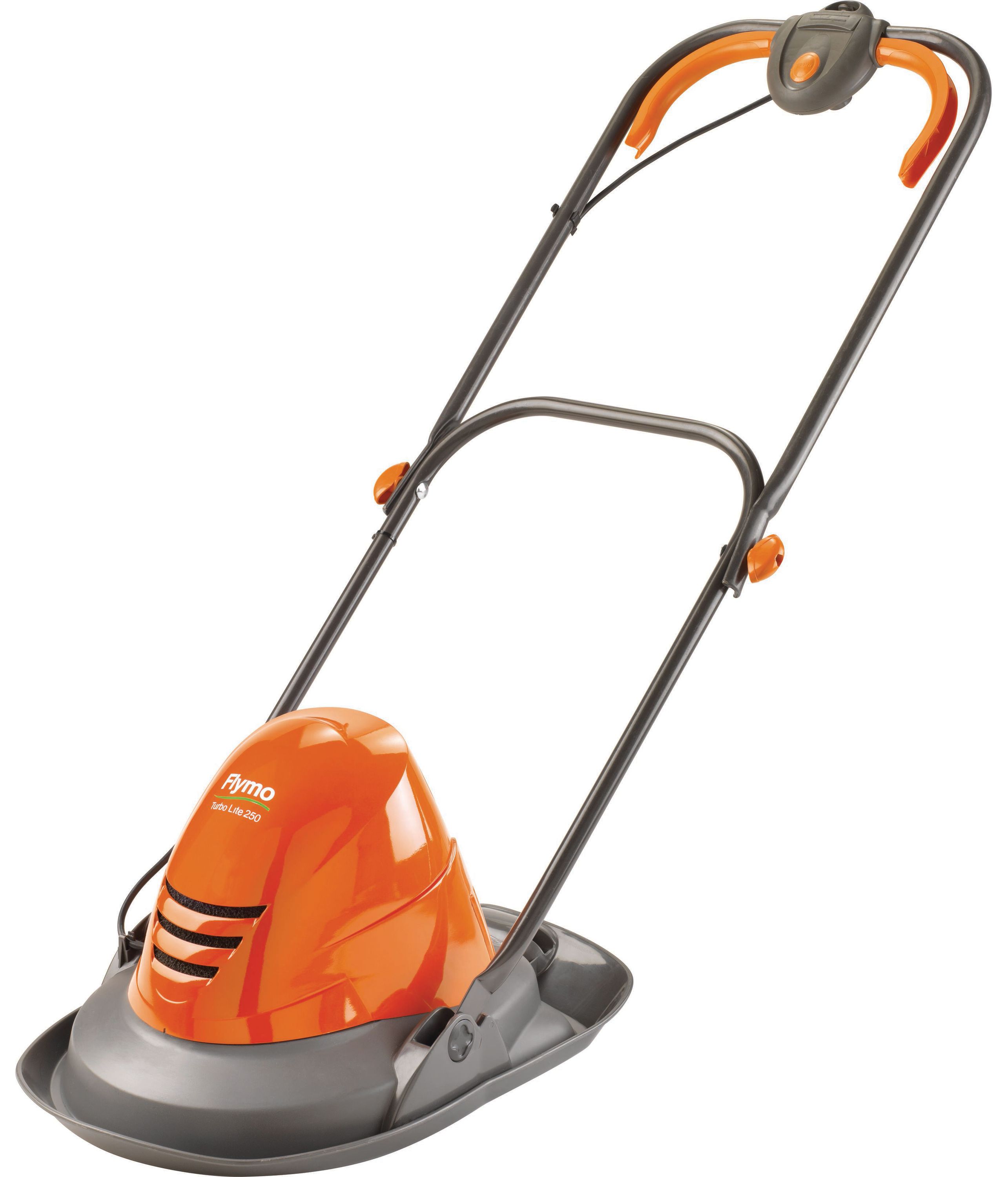 Flymo Turbo Lite 250 Electric Hover Lawnmower - Orange - 1400W
