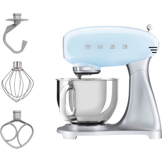 Smeg SMF02PBUK Stand Mixer - Pastel Blue