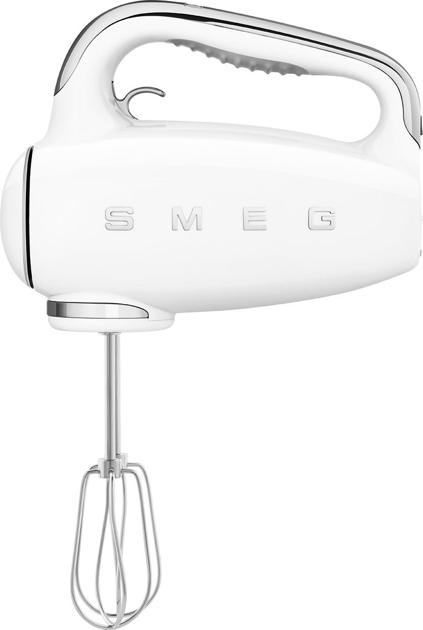 Smeg 50's Retro HMF01WHUK Hand Mixer with 3 Accessories - White, White